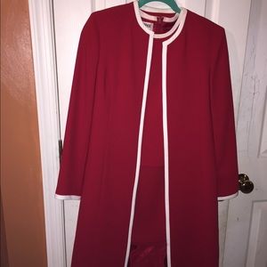 3-Piece Suit with Skirt and Tunic Jacket